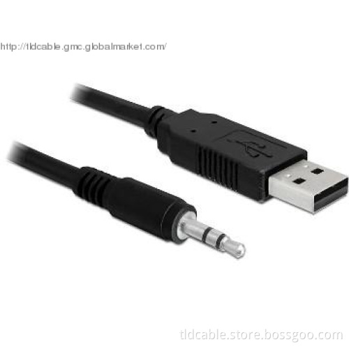 high quality USB to DC 3.5mm audio USB TTL 232 cable